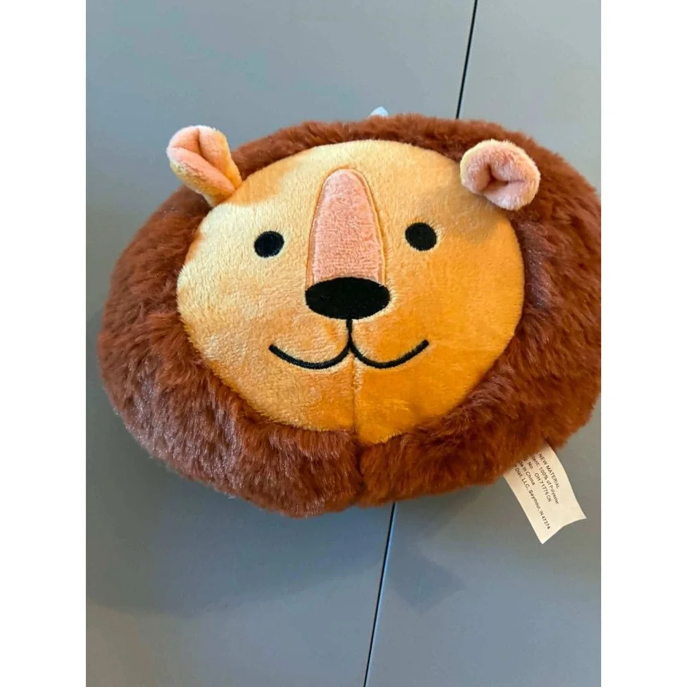 Play On Plush Dog Toy Bundle 4pc Multicolor NEW Space Shuttle Snake Lion Car